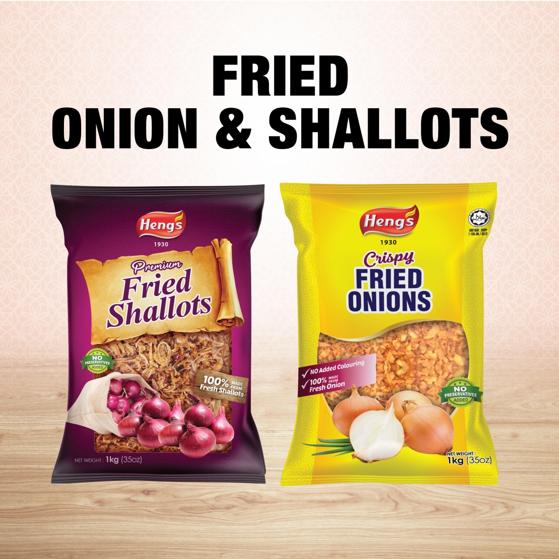 Fried Onion, Shallots & Garlic